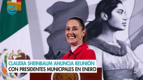 La titular del Ejecutivo federal subrayó que el primer encuentro se realizará a mediados de enero de 2025 y contará también con la participación de los gobernadores.

Para más información del tema, visita: https://www.eleconomista.com.mx/politica/claudia-sheinbaum-anuncia-reunion-presidentes-municipales-enero-20241230-740015.html

Twitter: https://twitter.com/eleconomista 
Sitio web: https://www.eleconomista.com.mx/ 
Facebook: https://www.facebook.com/ElEconomista.mx 

#ElEconomista #CapitalHumano #EETV