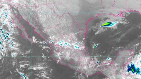 Se prevén lluvias y marcado descenso de temperatura y nevadas en el norte de México.