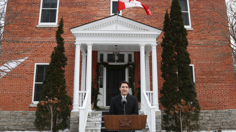 Justin Trudeau, primer ministro de Canadá.