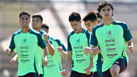 Selección Mexicana de Futbol en Brasil.