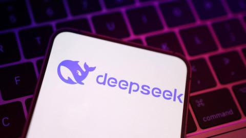 Logotipo de DeepSeek.