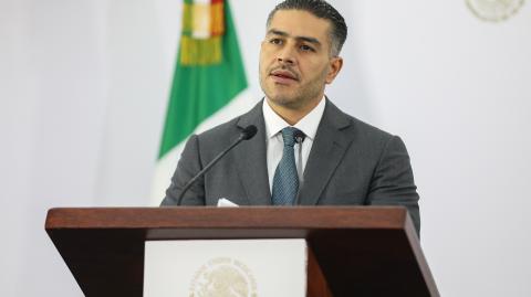 Conferencia del Gabinete de Seguridad.