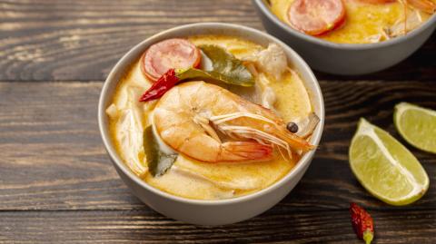 Caldo de camarón