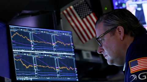 Trader de Wall Street.