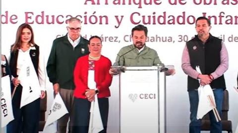 El CECI de Las Gladiolas, Ciudad Juárez, Chihuahua, será el primero de 200 que el gobierno pretende crear.