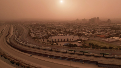 Frontera entre México y Estados Unidos en Ciudad Juárez, Chihuahua.