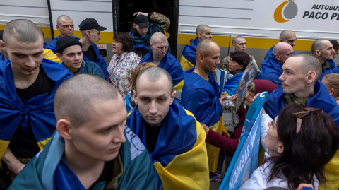 Intercambio de prisioneros entre Ucrania y Rusia.
