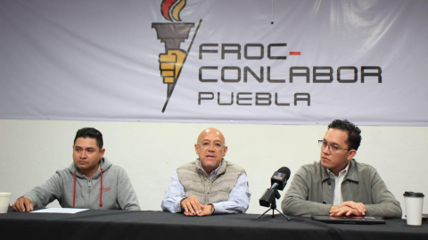 Hiram Sánchez Pavón subdirector de Relaciones Internacionales del Consejo Nacional Laboral.