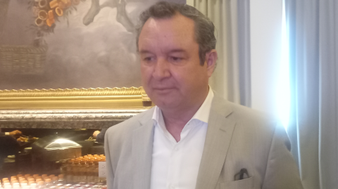 Humberto Abaroa López, CEO de Grupo Acerero, en San Luis Potosí.