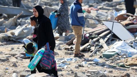 La guerra en Gaza estalló cuando militantes de Hamás lanzaron un ataque contra el sur de Israel, en el que 251 personas fueron tomadas como rehenes y unas 1,200 murieron.