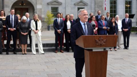 Mark Carney prometió que su gobierno trabajará para proteger la soberanía de Canadá.