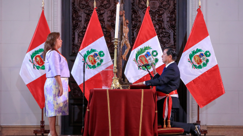 El abogado Eduardo Arana asumió como nuevo primer ministro de Perú.
