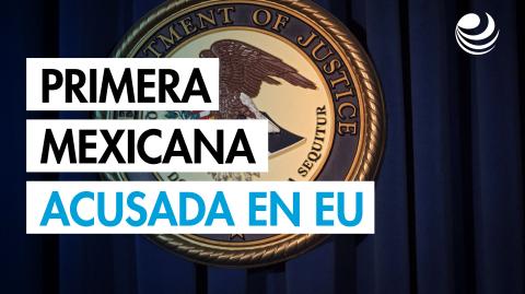 Una mujer de 39 años es la primera ciudadana mexicana en ser acusada en Estados Unidos por brindar apoyo esencial a una organización terrorista extranjera, informó este viernes el Departamento de Justicia estadounidense.

Para más información del tema, visita: https://www.eleconomista.com.mx/internacionales/mexicana-primera-acusada-eu-apoyar-cartel-designado-terrorista-20250516-759405.html

Twitter: https://twitter.com/eleconomista   
Sitio web: https://www.eleconomista.com.mx/   
Facebook: https://www.facebook.com/ElEconomista.mx   
 
#ElEconomista#EETV