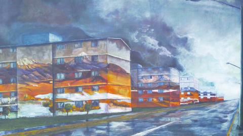 La muestra tiene el propósito “embellecer la tragedia”, dice el autor. Foto EE: Especial