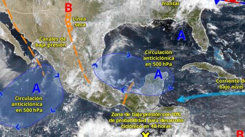 Durante este domingo y lunes, se esperan chubascos y lluvias fuertes en el noreste de México, así como vientos intensos con posible formación de torbellinos en zonas de Coahuila, Nuevo León y Tamaulipas, debido a la interacción entre una línea seca y un canal de baja presión.

Para más información del tema, visita: https://www.eleconomista.com.mx/politica/alvin-advierten-probabilidad-formacion-ciclon-tropical-pacifico-sur-20250525-760637.html 

¡Síguenos en nuestras redes sociales para mantenerte informado!

Twitter: https://twitter.com/eleconomista 
Facebook: https://www.facebook.com/ElEconomista.mx
Instagram: https://www.instagram.com/eleconomistamx
LinkedIn: https://www.linkedin.com/company/el-economista/

#ElEconomista #EETV