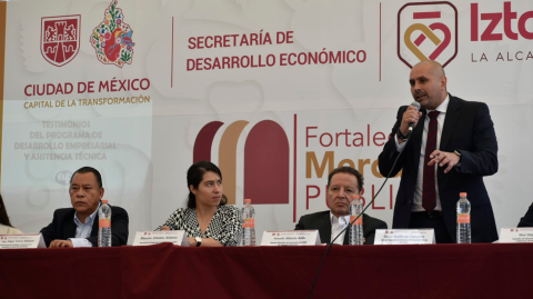 Presentación del programa Capacitación y Asistencia: Desarrollo de Mercados Públicos.