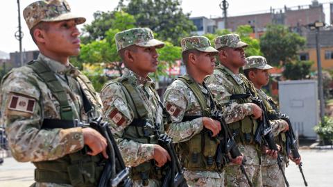 El Congreso unicameral peruano aprobó la noche del miércoles, en una primera votación, un proyecto de ley que otorga la amnistía a militares y policías con juicios pendiente.