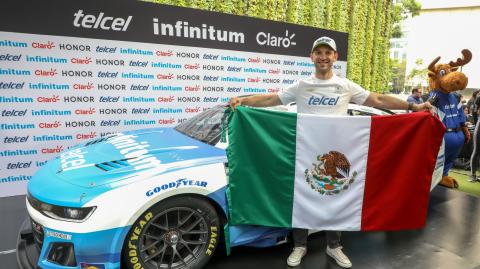 El piloto mexicano Daniel Suárez. Foto EE: Hugo Salazar