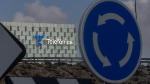 Fachada de Telefónica.