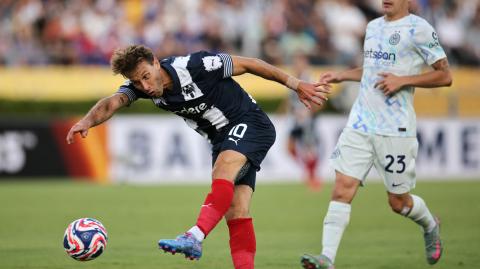 Monterrey contra Inter de Milán en el Mundial de Clubes. Foto: Reuters