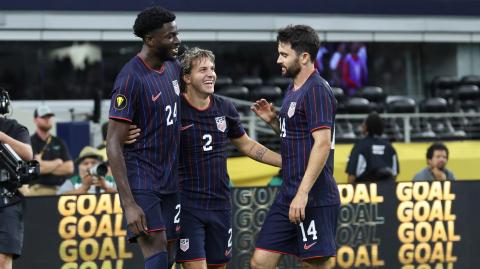 Jugadores de la Selección de Estados Unidos.