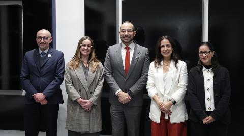 Dr. Alejandro Anaya, Mtra. Sofía Delgado, Dr. Luis Arriaga, Mtra. Ligia Rodríguez y Mtra. Graciela Flores / Branded Content