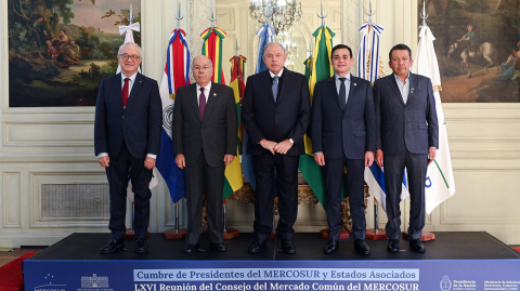 LXVI Reunión Ordinaria del Consejo del Mercado Común (CMC), bajo la Presidencia Pro Tempore Argentina del MERCOSUR, en la sede de la Cancillería.