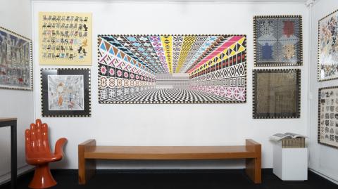 Salón de recepciones de la mariscala Wurlitzer, 2017, Pedro Friedeberg. Foto: Cortesía