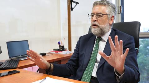 Alejandro Salafranca, titular de la Unidad de Trabajo Digno de la STPS.