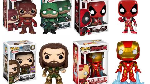 Muñecos Funko Pop.