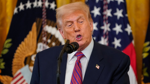 Donald Trump, presidente de Estados Unidos.