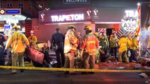 El incidente tuvo lugar frente a una discoteca llamada The Vermont, al rededor de las 02:00 horas.