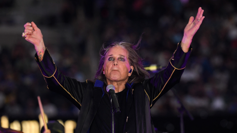 Ozzy Osbourne, líder de Black Sabbath.
