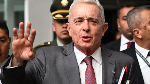 Álvaro Uribe, expresidente de Colombia.