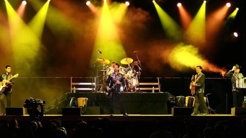 Los Tigres del Norte en el Chumash Casino Resort de Santa Ynez, California.