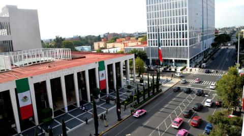 Sede del Tribunal Superior de Justicia de la Ciudad de México (TSJCDMX).