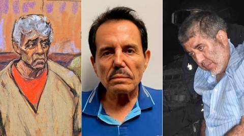 Caro Quintero, Ismael Zambada y Vicente Carrillo Fuentes.
