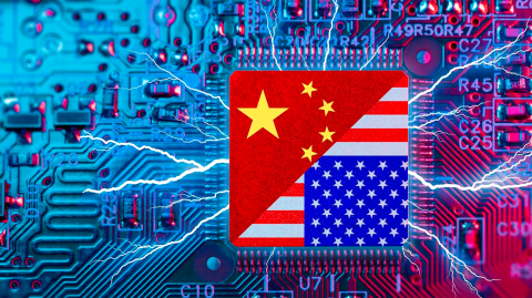 Carrera entre China y Estados Unidos por el dominio de la inteligencia artificial.