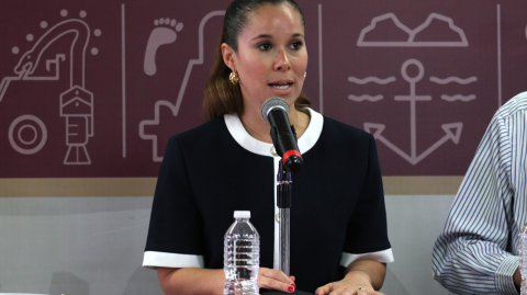 Mireya Sosa Osuna, secretaria de Turismo de Sinaloa.