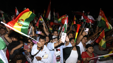 Cierre de campañas en Bolivia.