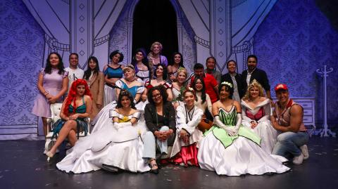 Experiencia 12 princesas en pugna . Foto Rosario Servin