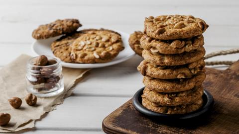 Galletas de avena crujientes