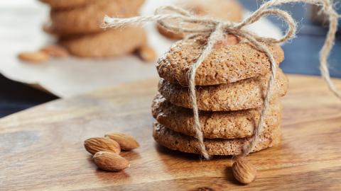 homemade oatmeal cookies with nuts