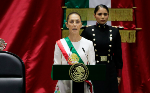 Claudia Sheinbaum, presidenta de México.