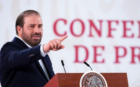 Conózcalo: se llama Carlos Emiliano Calderón Mercado. Es el coordinador de la Estrategia Digital Nacional. Foto: Cortesía Presidencia de México.