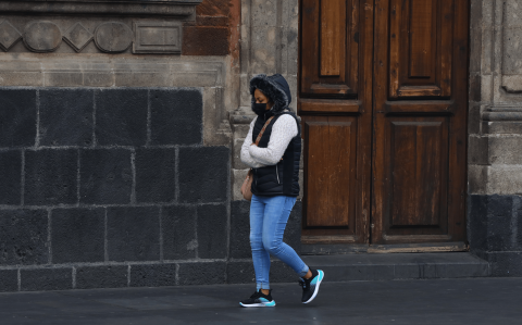 México se prepara para la entrada del frente frío 27. Foto: Rosario Servin.