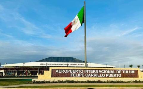 Aeropuerto de Tulum. Foto EE: Cortesía