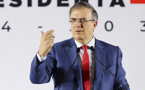 Marcel Ebrard, próximo secretario de Economía. Foto: Reuters