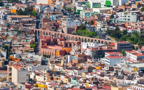 Panorámica de la capital de Querétaro. Foto: Shutterstock.