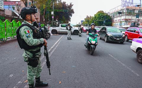 La Guardia Nacional inició operaciones en 2019. Sus elementos son adiestrados por el Ejército mexicano. Foto: Cuartoscuro